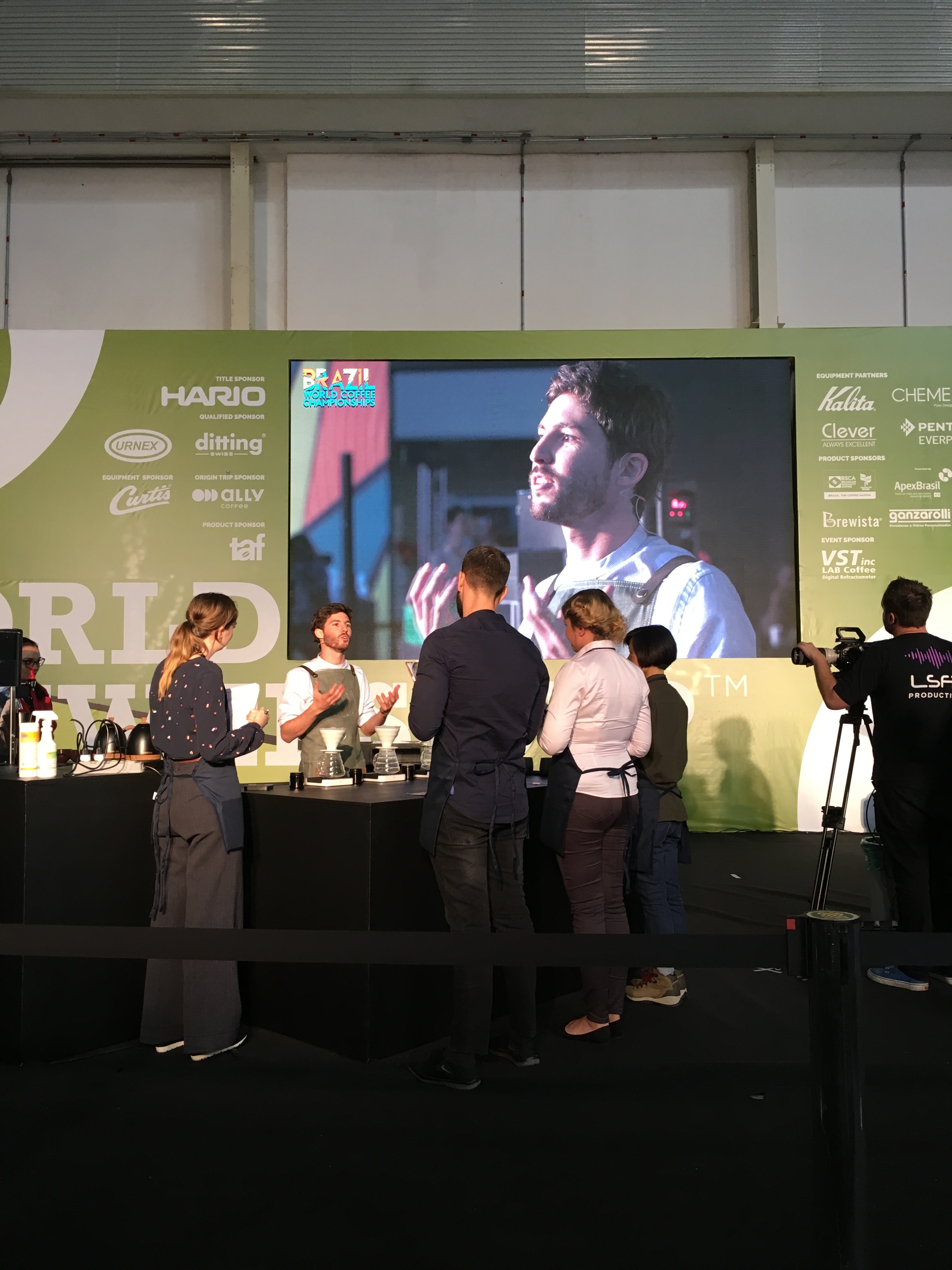 Sebastián Villamizar Colombia at World Brewers Cup Belo Horizonte 2018